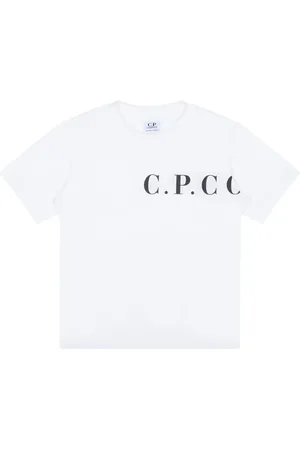 C.P. Company Camiseta con logo estampado