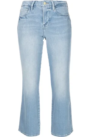 Frame Vaqueros capri de talle medio