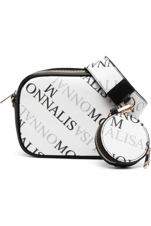 MONNALISA Bolso de hombro con logo estampado