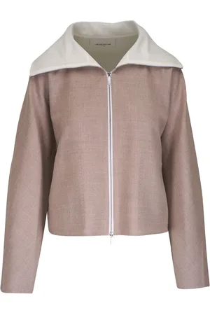 Lafayette 148 Chaqueta con cuello en contraste