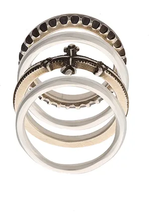 WERKSTATT:MÜNCHEN Anillos con diseño en relieve