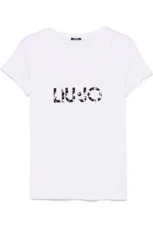 Liu Jo Camiseta con logo estampado