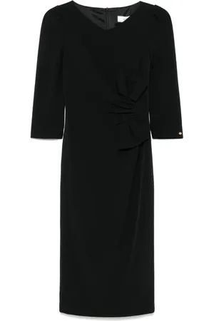 NISSA Vestido midi con detalle de lazo