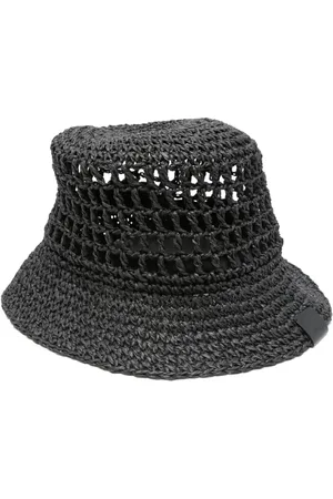 JUUN.J Sombrero de pescador de rafia