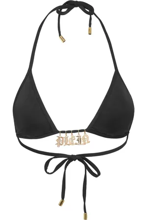 Philipp Plein Top de bikini con detalle de charm