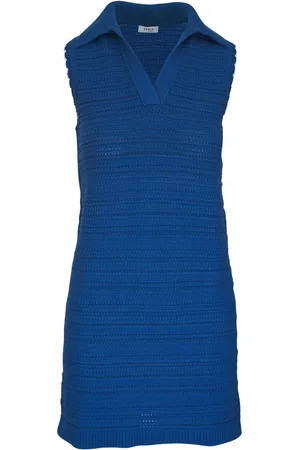 AKRIS Vestido con cuello de polo