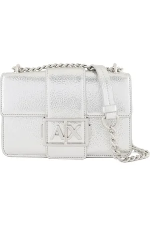 Armani Exchange Bandolera con placa del logo