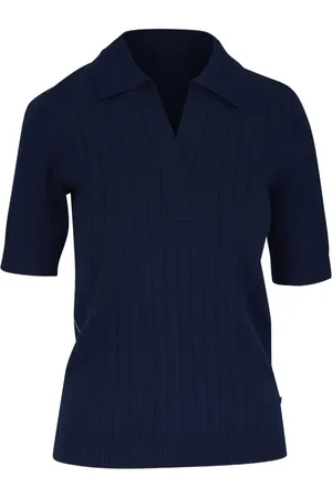 Bogner Top con ribetes en contraste