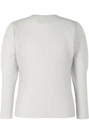 Issey Miyake Camiseta con pliegues