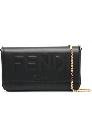 Fendi Bolso de mano con logo en relieve