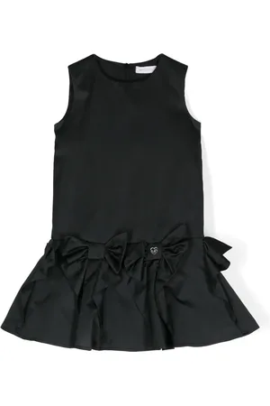 MONNALISA Vestido acampanado con detalle de lazos