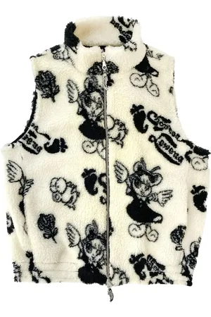 Chopova Lowena Chaleco con dibujo estampado