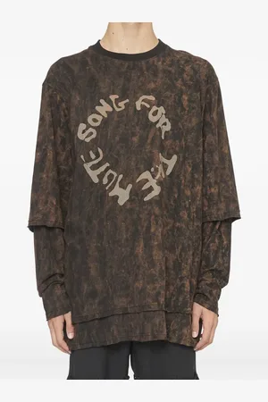 SONG FOR THE MUTE Camiseta con logo envejecido