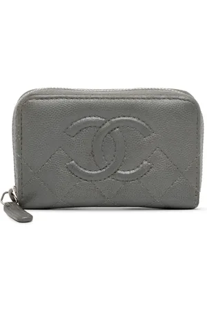 CHANEL Monedero CC Caviar Zip 2017-2018