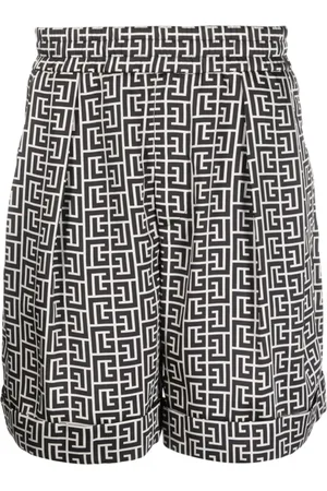Balmain Bermudas con monograma