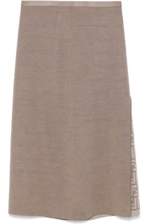 Fendi Falda midi acampanada