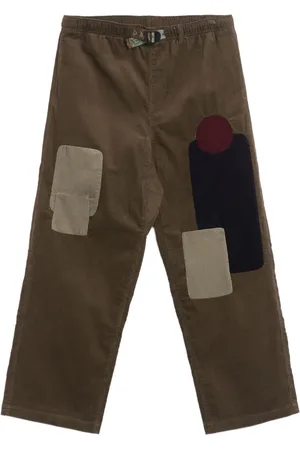 Brain Dead Pantalones de algodón con parche