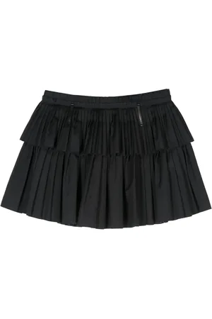Alexander McQueen Minifalda con pliegues 2010