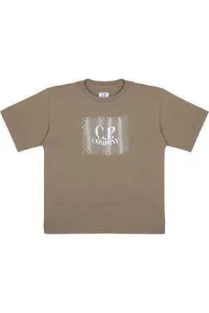 C.P. Company Camiseta con logo estampado