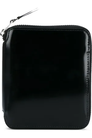 Comme des Garçons Cartera con cremallera en el contorno