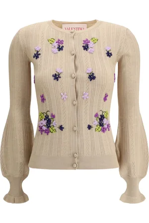 VALENTINO GARAVANI Cárdigan con bordado floral