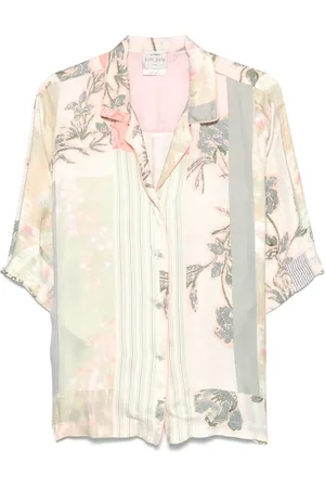 FORTE FORTE Camisa con motivo patchwork