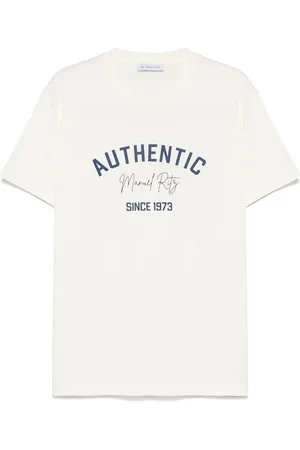 Manuel Ritz Camiseta con logo estampado