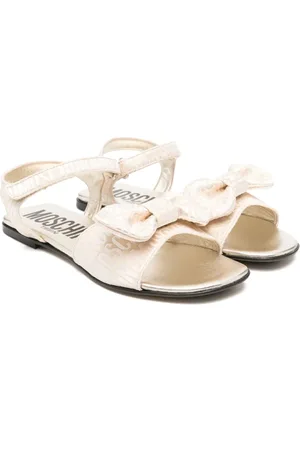 Moschino Sandalias con logo en jacquard