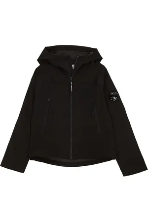 C.P. Company Chaqueta con capucha y aplique Lens