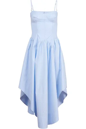 FLEUR DU MAL Vestido midi de popelina