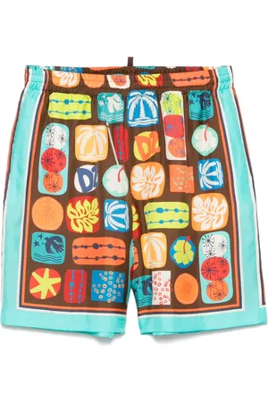 Dsquared2 Pantalones cortos con cinturilla elástica