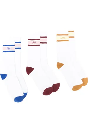 Drôle de Monsieur Pack de tres pares de calcetines La Chaussette Drôle Rayée