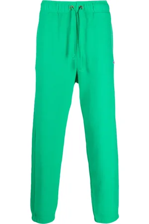 Champion Pantalones de chándal con parche del logo