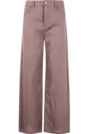 Emporio Armani Pantalones rectos con pinzas