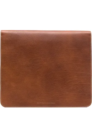Brunello Cucinelli Bolso para portátil con cremallera