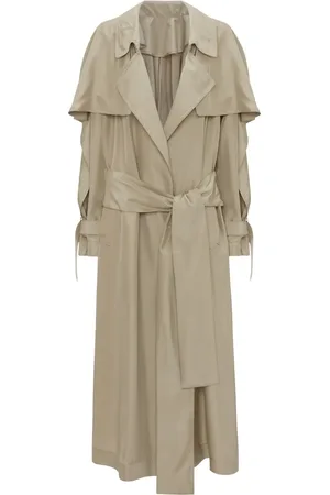 Victoria Beckham Gabardina drapeada con pliegues
