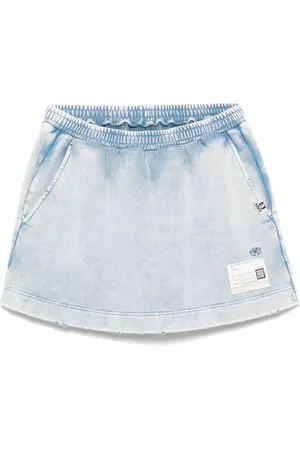 Maison Mihara Yasuhiro Skorts con efecto lavado
