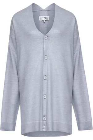 Maison Margiela Cárdigan con cuello en V