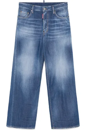 Dsquared2 Vaqueros con logo bordado