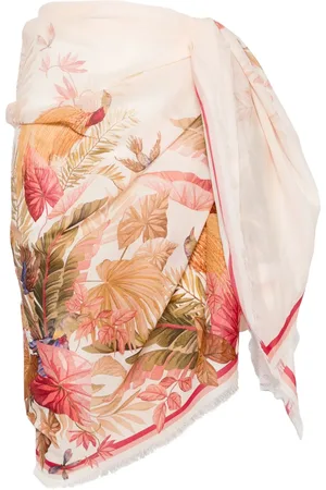 ZIMMERMANN Pareo de algodón estampado
