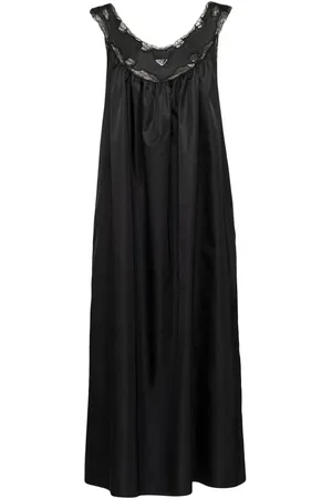 Prada Vestido midi Re-Nylon de encaje