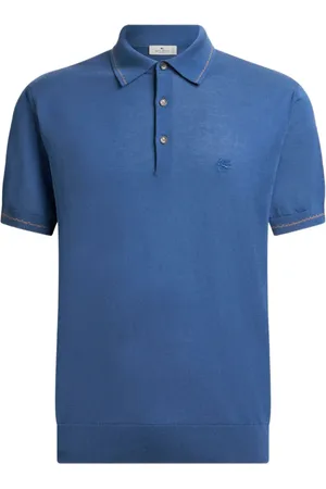 Etro Camiseta de algodón con motivo Pegaso