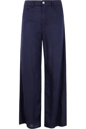 Emporio Armani Pantalones rectos con pinzas
