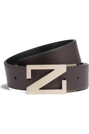 Ermenegildo Zegna Cinturón con hebilla del logo