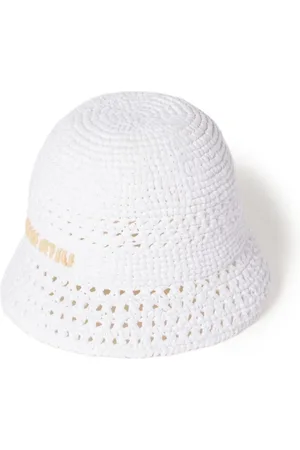 Miu Miu Sombrero de pescador de ganchillo