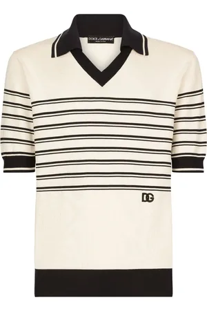 Dolce & Gabbana Polo con logo bordado