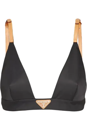 Prada Sujetador Re-Nylon con diseño triangular
