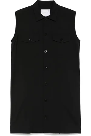 SACAI Vestido corto sin mangas