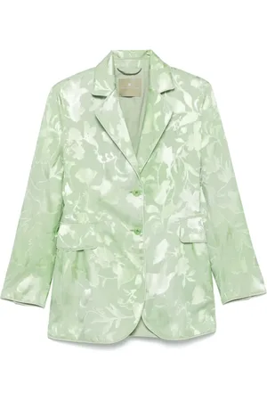 ERMANNO SCERVINO Blazer con motivo floral en jacquard