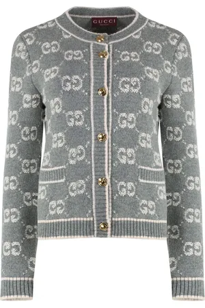 Gucci Cárdigan con motivo GG en jacquard